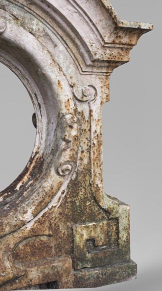 Œil-de-bœuf en fonte du XIXe siècle Œil-de-bœuf en fonte du XIXe siècle-3