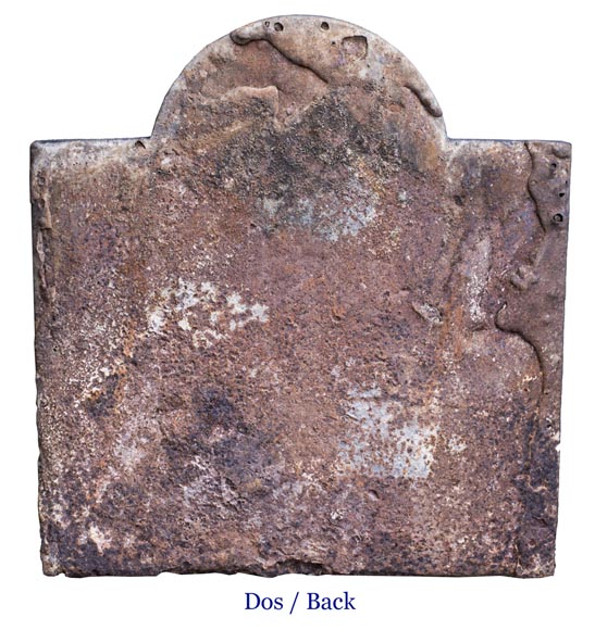 Plaque de cheminée du XVIIe siècle aux Armes de France Plaque de cheminée du XVIIe siècle aux Armes de France-4