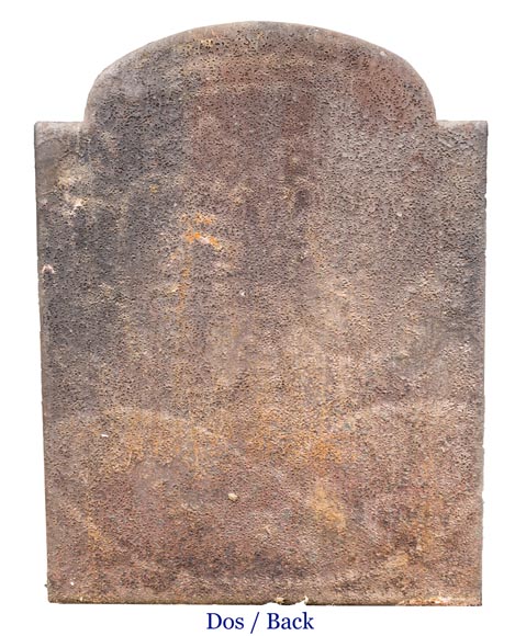 Plaque de cheminée moderne figurant Diane chasseresse Plaque de cheminée moderne figurant Diane chasseresse-6