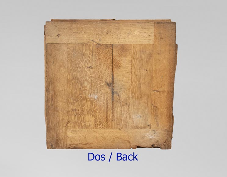 Lot de 7 m2 de panneaux de parquet en chêne de forme carrée Lot de 7 m2 de panneaux de parquet en chêne de forme carrée-3