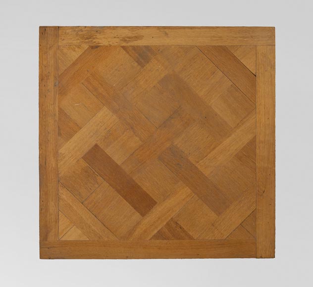 Ensemble de parquet de Versailles en chêne, du XXe siècle Ensemble de parquet de Versailles en chêne, du XXe siècle-0