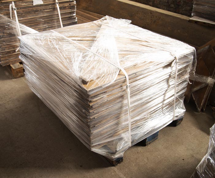 Ensemble de parquet de Versailles en chêne, du XXe siècle Ensemble de parquet de Versailles en chêne, du XXe siècle-5