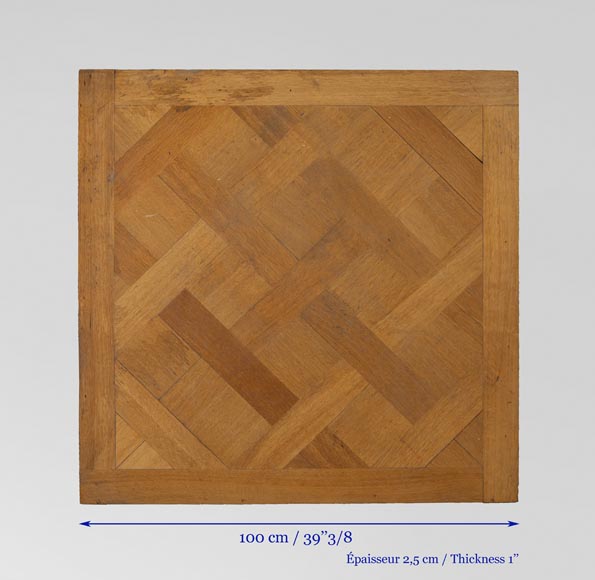Ensemble de parquet de Versailles en chêne, du XXe siècle Ensemble de parquet de Versailles en chêne, du XXe siècle-6