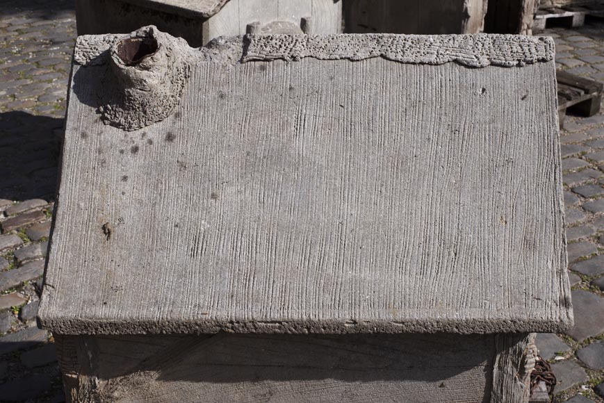 Belle niche en ciment de style Rocailleur Belle niche en ciment de style Rocailleur-4