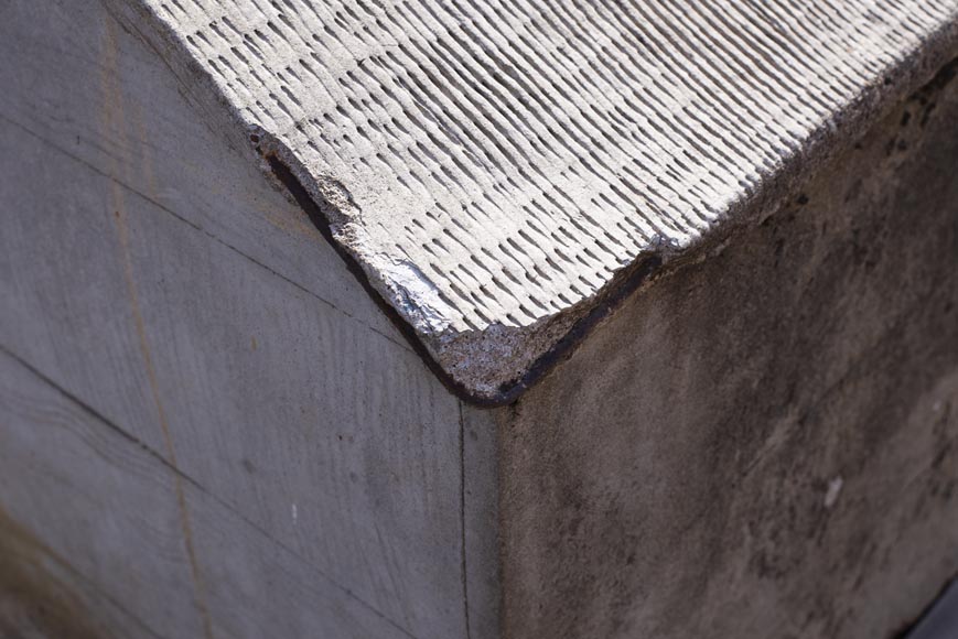 Belle niche en ciment de style Rocailleur Belle niche en ciment de style Rocailleur-5