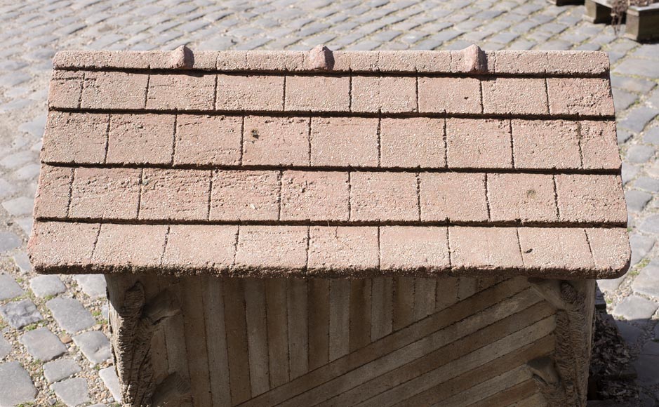 Belle niche en ciment de style Rocaille Belle niche en ciment de style Rocaille-6