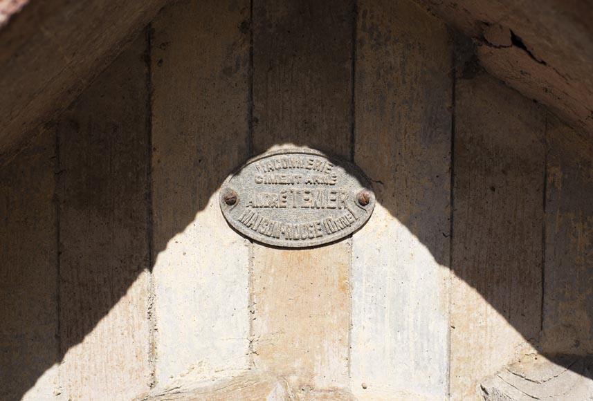 Belle niche en ciment de style Rocaille Belle niche en ciment de style Rocaille-9