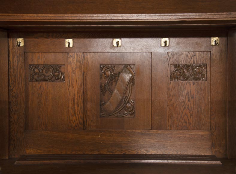 Salle à manger de style Viking en chêne Salle à manger de style Viking en chêne-3