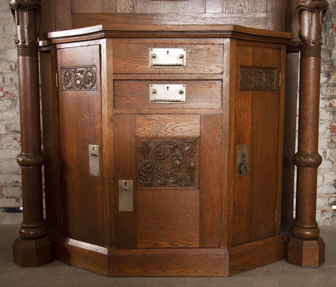 Salle à manger de style Viking en chêne Salle à manger de style Viking en chêne-6