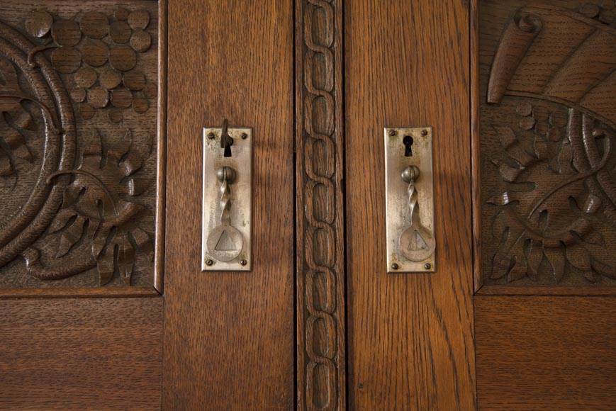 Salle à manger de style Viking en chêne Salle à manger de style Viking en chêne-11