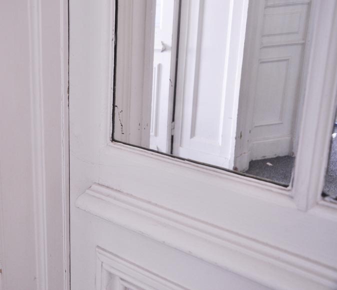 Porte simple à miroirs Porte simple à miroirs-3