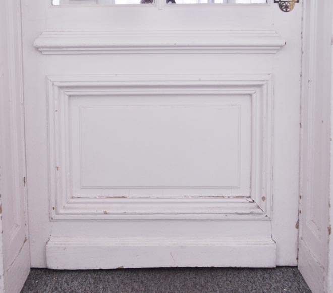 Porte simple à miroirs Porte simple à miroirs-4