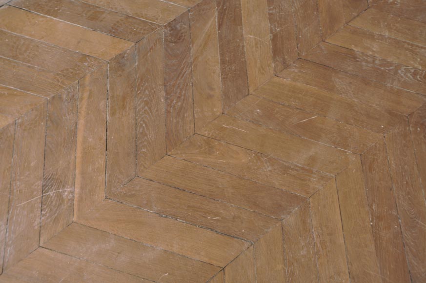 Lot de 15 m² de parquet ancien Point de Hongrie en chêne Lot de 15 m² de parquet ancien Point de Hongrie en chêne-8