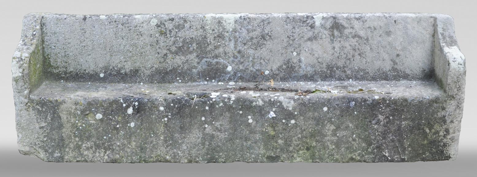 Banc de jardin ancien en pierre Banc de jardin ancien en pierre-0