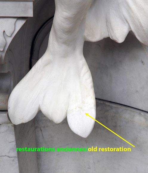 Monumental Garden Fountain in Carrara marble and Statuary marble attributed to Rudolf Weyr, Vienna, late 19th century_fr