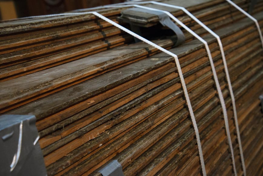 Lot d'environ 28 m2 de parquet linéaire en chêne Lot d'environ 28 m2 de parquet linéaire en chêne-8