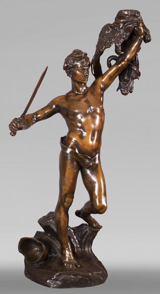 Alfred Désiré LANSON (1851-1938) - Jason et la Toison d'or Alfred Désiré LANSON (1851-1938) - Jason et la Toison d'or-0