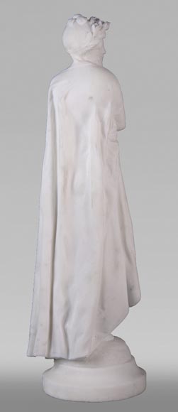 Albert CARRIER-BELLEUSE (1824-1887) - Jeune femme à l'antique en marbre statuaire Albert CARRIER-BELLEUSE (1824-1887) - Jeune femme à l'antique en marbre statuaire-6