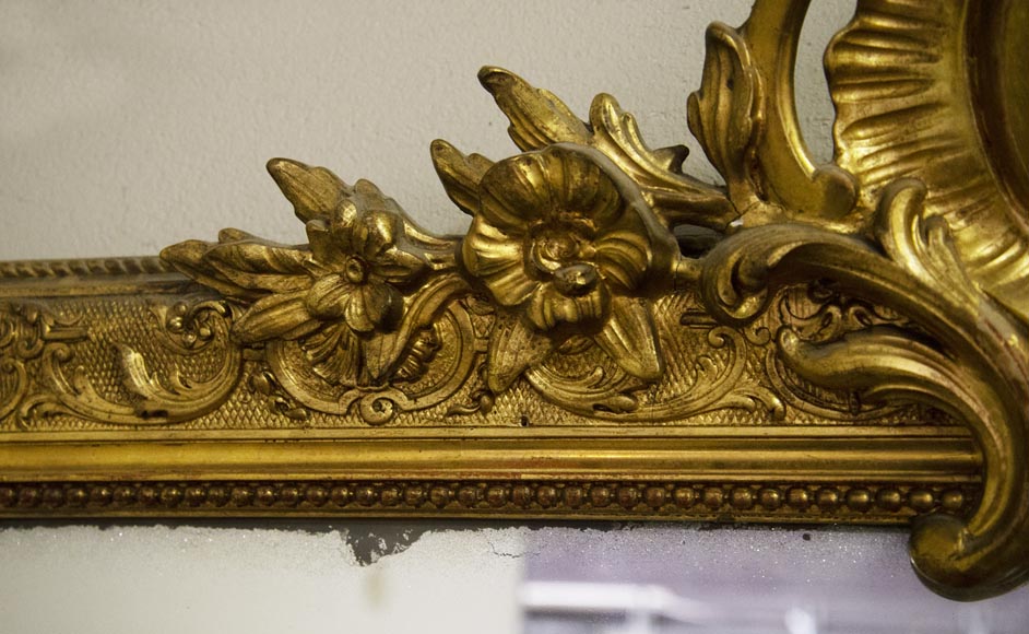 Trumeau ancien de style Régence Trumeau ancien de style Régence-2