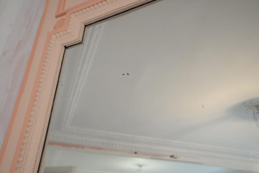 Trumeau ancien de style Louis XVI, à décor de couronnes de laurier Trumeau ancien de style Louis XVI, à décor de couronnes de laurier-5