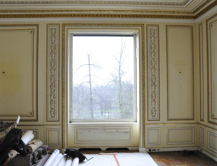 Importante boiserie de style Louis XVI, fin du XXe siècle Importante boiserie de style Louis XVI, fin du XXe siècle-8