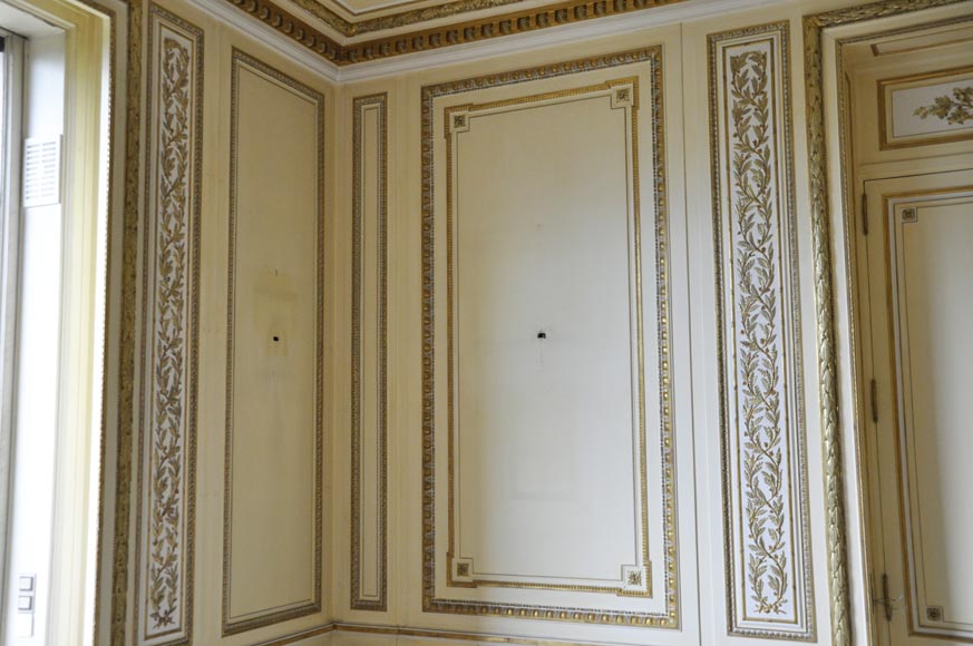 Importante boiserie de style Louis XVI, fin du XXe siècle Importante boiserie de style Louis XVI, fin du XXe siècle-9