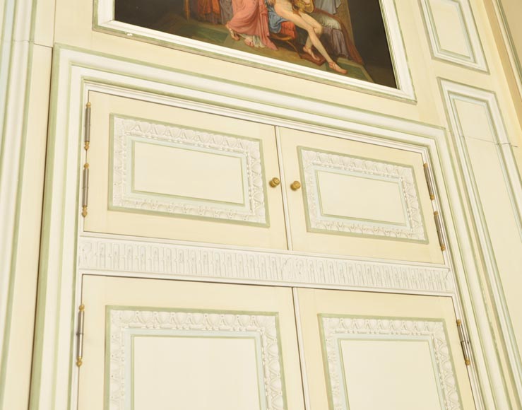 Boiserie de style Louis XVI, fin du XXe siècle  Boiserie de style Louis XVI, fin du XXe siècle -6