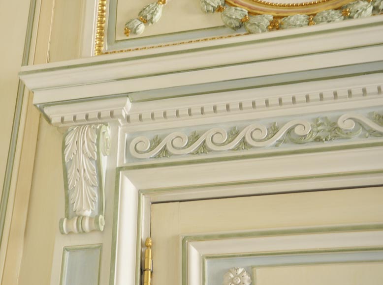 Boiserie de style Louis XVI, fin du XXe siècle  Boiserie de style Louis XVI, fin du XXe siècle -9