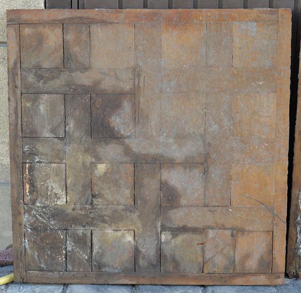 Lot de parquet Versailles et Chantilly, environ 21 mètres carrés,  en chêne du XVIIIe siècle Lot de parquet Versailles et Chantilly, environ 21 mètres carrés,  en chêne du XVIIIe siècle-5