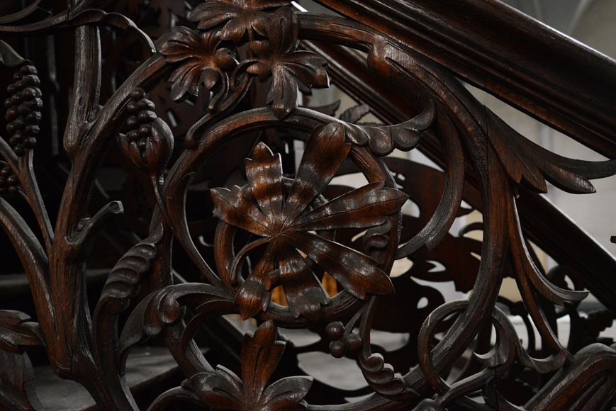 Chaire à prêcher de style Néo-Gothique en chêne Chaire à prêcher de style Néo-Gothique en chêne-11