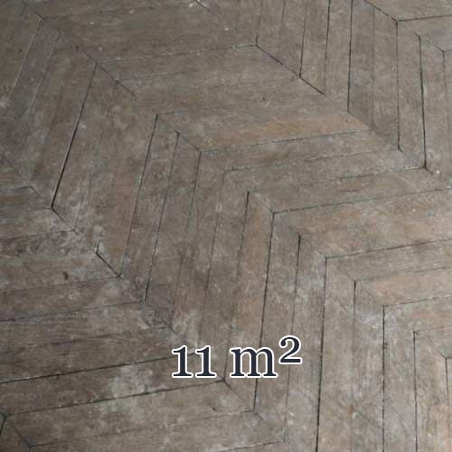 Lot de 11 m² de parquet Point de Hongrie en chêne