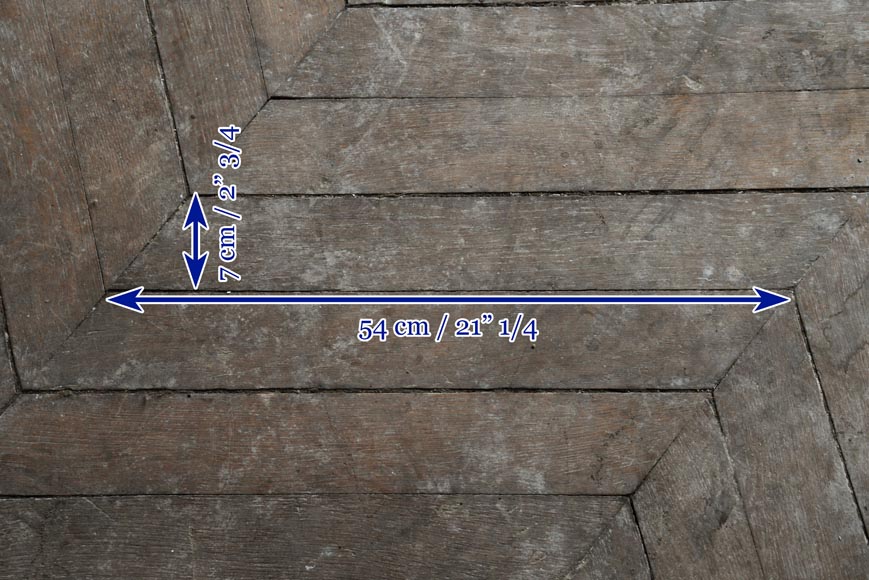 Lot de 11 m² de parquet Point de Hongrie en chêne Lot de 11 m² de parquet Point de Hongrie en chêne-5