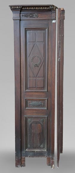 Ensemble de pièces de boiserie et bibliothèque de style Empire en acajou et bronze Ensemble de pièces de boiserie et bibliothèque de style Empire en acajou et bronze-13