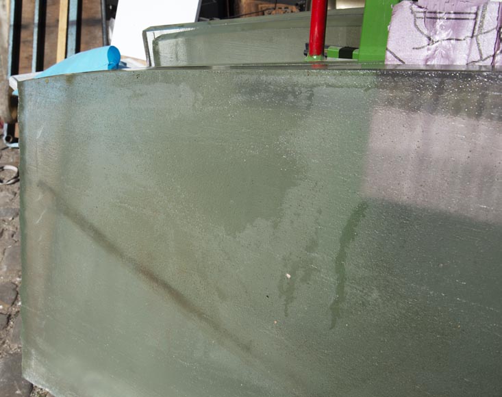 Plateaux de console en verre de Saint Gobain 1930 Plateaux de console en verre de Saint Gobain 1930-4