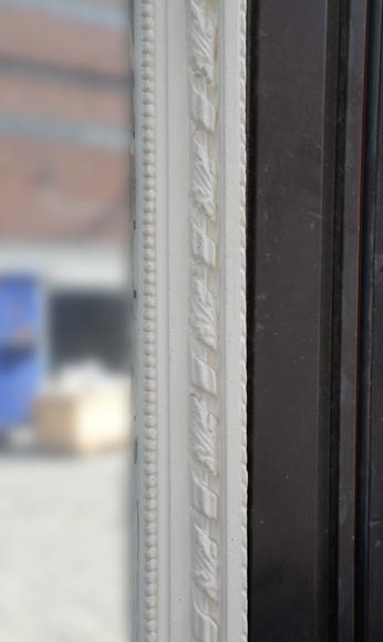 Trumeau ancien de style Louis XVI au fronton orné d'un oiseau Trumeau ancien de style Louis XVI au fronton orné d'un oiseau-5