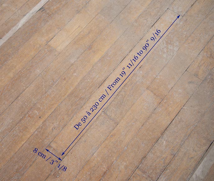Lot de 25 m2 de parquet ancien en chêne Lot de 25 m2 de parquet ancien en chêne-8