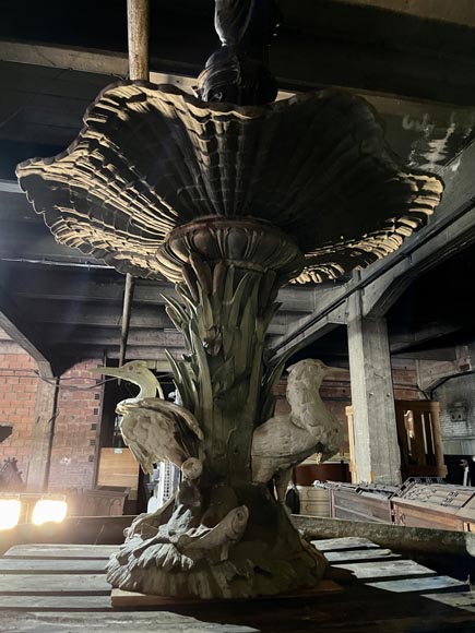 Fonderie du VAL D’OSNE - Exceptionnelle fontaine de style Renaissance Modèle présenté à l’Exposition Universelle de 1851 Fonderie du VAL D’OSNE - Exceptionnelle fontaine de style Renaissance Modèle présenté à l’Exposition Universelle de 1851-6