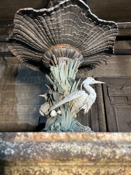 Fonderie du VAL D’OSNE - Exceptionnelle fontaine de style Renaissance Modèle présenté à l’Exposition Universelle de 1851 Fonderie du VAL D’OSNE - Exceptionnelle fontaine de style Renaissance Modèle présenté à l’Exposition Universelle de 1851-7