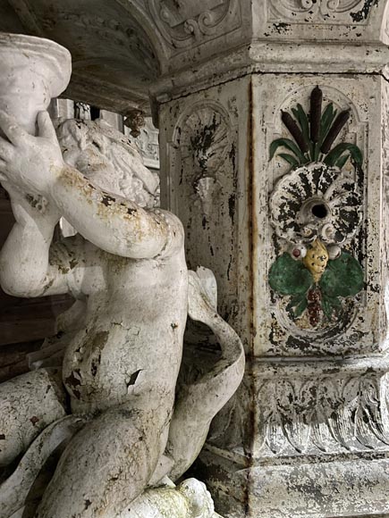 Fonderie du VAL D’OSNE - Exceptionnelle fontaine de style Renaissance Modèle présenté à l’Exposition Universelle de 1851 Fonderie du VAL D’OSNE - Exceptionnelle fontaine de style Renaissance Modèle présenté à l’Exposition Universelle de 1851-14