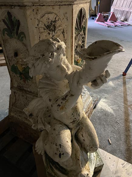 Fonderie du VAL D’OSNE - Exceptionnelle fontaine de style Renaissance Modèle présenté à l’Exposition Universelle de 1851 Fonderie du VAL D’OSNE - Exceptionnelle fontaine de style Renaissance Modèle présenté à l’Exposition Universelle de 1851-16