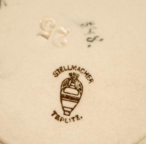 Eduard Stellmacher pour Amphora, Vase à la grenouille, vers 1900 Eduard Stellmacher pour Amphora, Vase à la grenouille, vers 1900-6