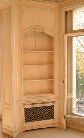 Deux pièces de boiseries de style Louis XV, fin du XIXe siècle-3