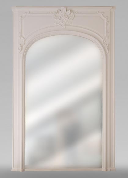 Trumeau ancien peint de style Louis XV Trumeau ancien peint de style Louis XV-0