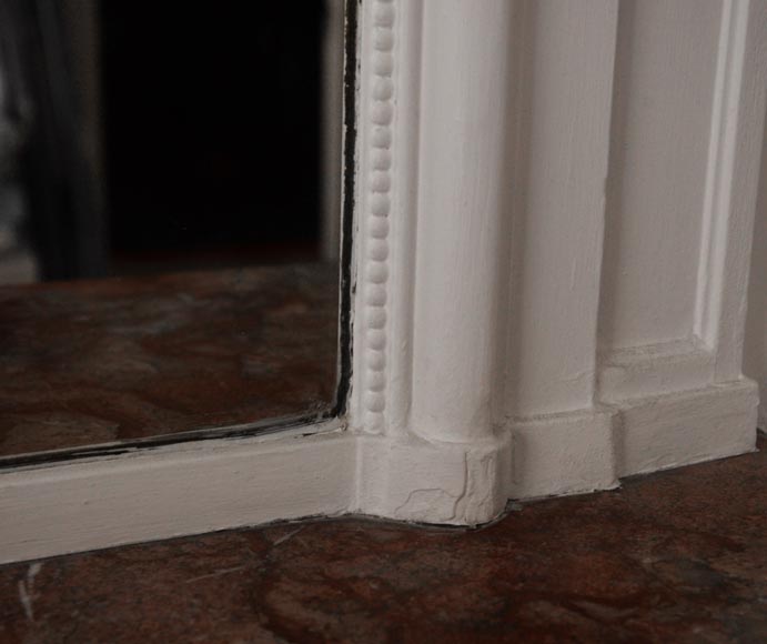 Trumeau ancien peint de style Louis XV Trumeau ancien peint de style Louis XV-4