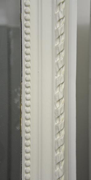 Trumeau ancien de style Louis XVI sculpté de branches de laurier Trumeau ancien de style Louis XVI sculpté de branches de laurier-4