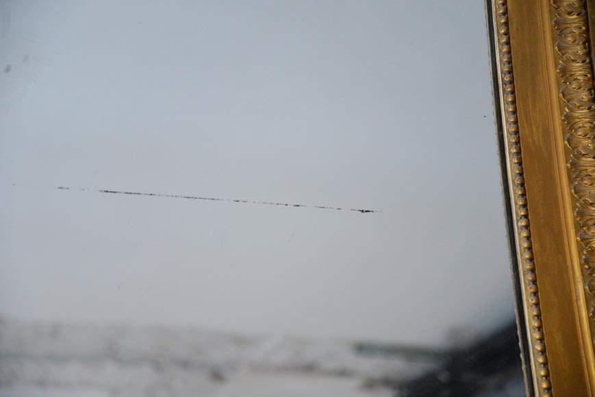 Trumeau ancien de style Louis XVI peinture dorée Trumeau ancien de style Louis XVI peinture dorée-5