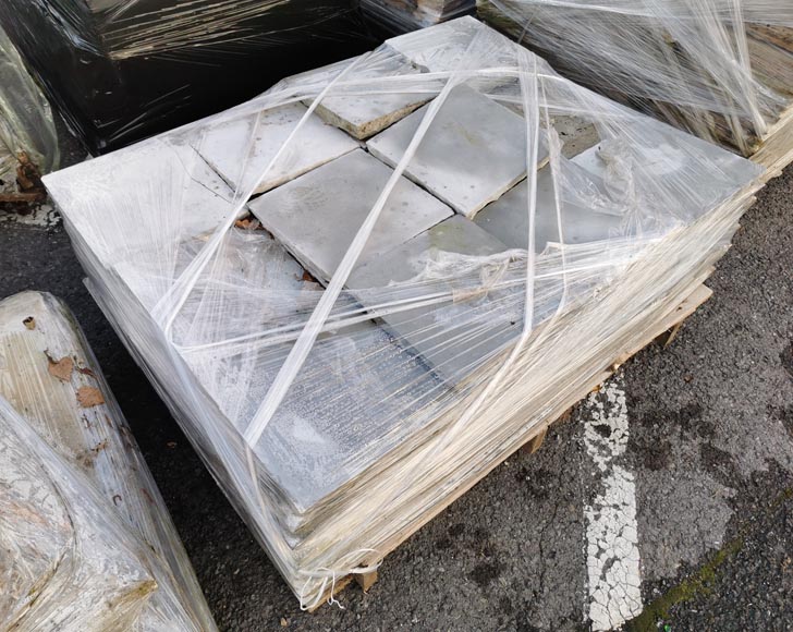 Lot d'environ 6,8 m² de dalles en pierre de soignies Lot d'environ 6,8 m² de dalles en pierre de soignies-6