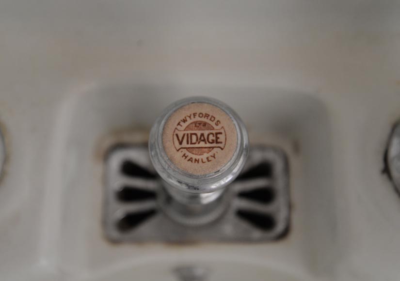 TWIFORD - lavabo sur colonne, début du XXe siècle  TWIFORD - lavabo sur colonne, début du XXe siècle -3