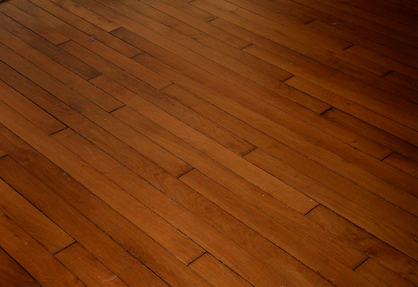 Lot de 20 m² de parquet ancien en chêne Lot de 20 m² de parquet ancien en chêne-0