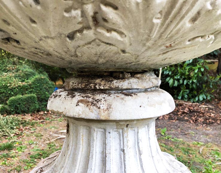 François GIRARDON (d'après) - Vase en pierre reconstituée François GIRARDON (d'après) - Vase en pierre reconstituée-5